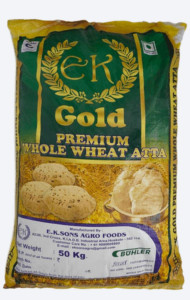 EK Gold Premium Whole Wheat Atta 50Kg