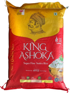 1111 King Ashoka Sona Steam Rice 26Kg
