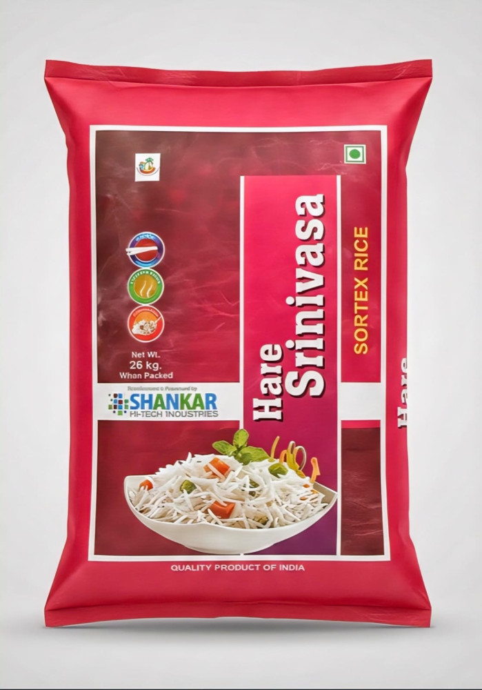 Hare Srinivasa Sona Raw Rice 26Kg